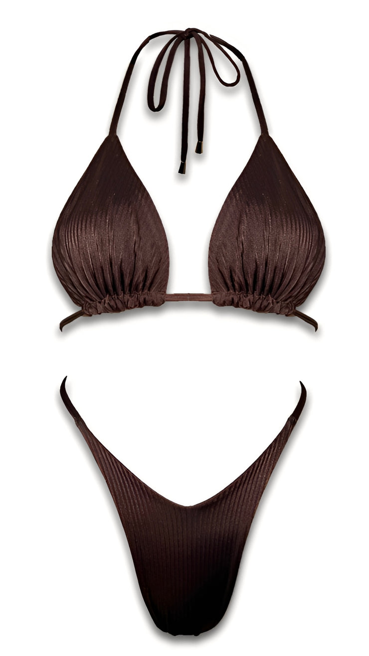 Ribbed Mocha Set