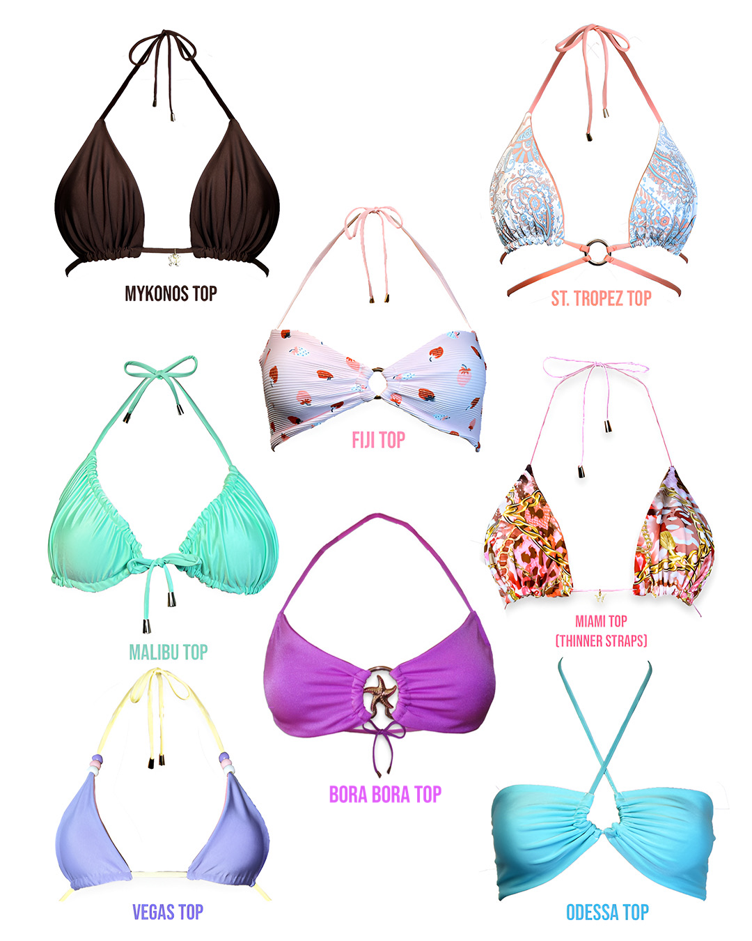 Aperol Spritz Set – Nostalgia Swimwear