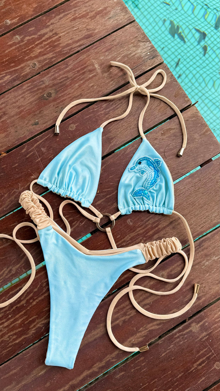 Beaded Dolphin Set