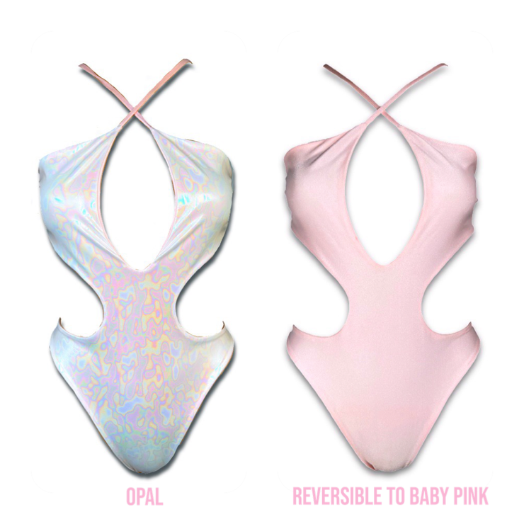 Reversible Calabasses One Piece- Opal